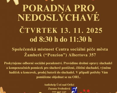 poradna pro nedoslýchavé