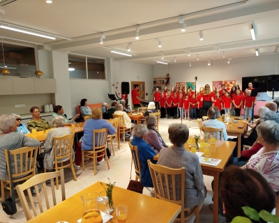 jarní koncert dětského pěveckého sboru viola